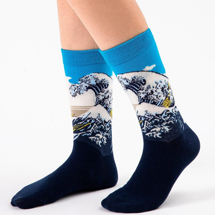 Art! Unisex Socks, 100% Combed Cotton, Crew Length, Pack of 1