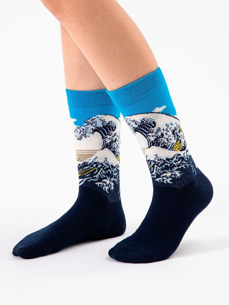 The OG! Unisex Socks, 100% Combed Cotton, Crew Length, Pack of 4